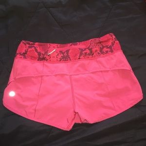 LuluLemon Speed Shorts